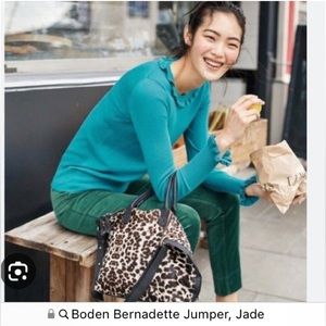 NWOT Boden Bernadette Jumper, size 6, in Jade